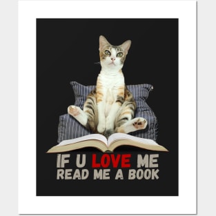 If You Love Me, Read Me A Book Posters and Art